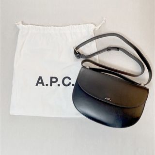 ◇A.P.C◇パイソン型押し ショルダーバッグ イエロー 希少