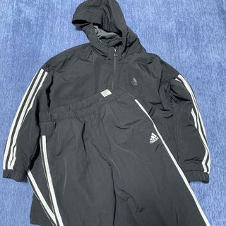 アディダス(adidas)のウィンドブレーカー上下　160センチ(その他)