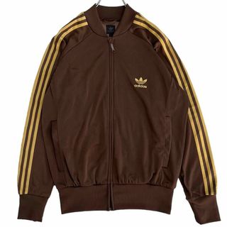 希少 adidas トラックジャケット 西ドイツ ブラウン 茶色 コーディロイ