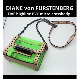 ダイアンフォンファステンバーグ(DIANE von FURSTENBERG)のDIANE von FURSTENBERG クリア ミニショルダーバッグ ポーチ(ショルダーバッグ)