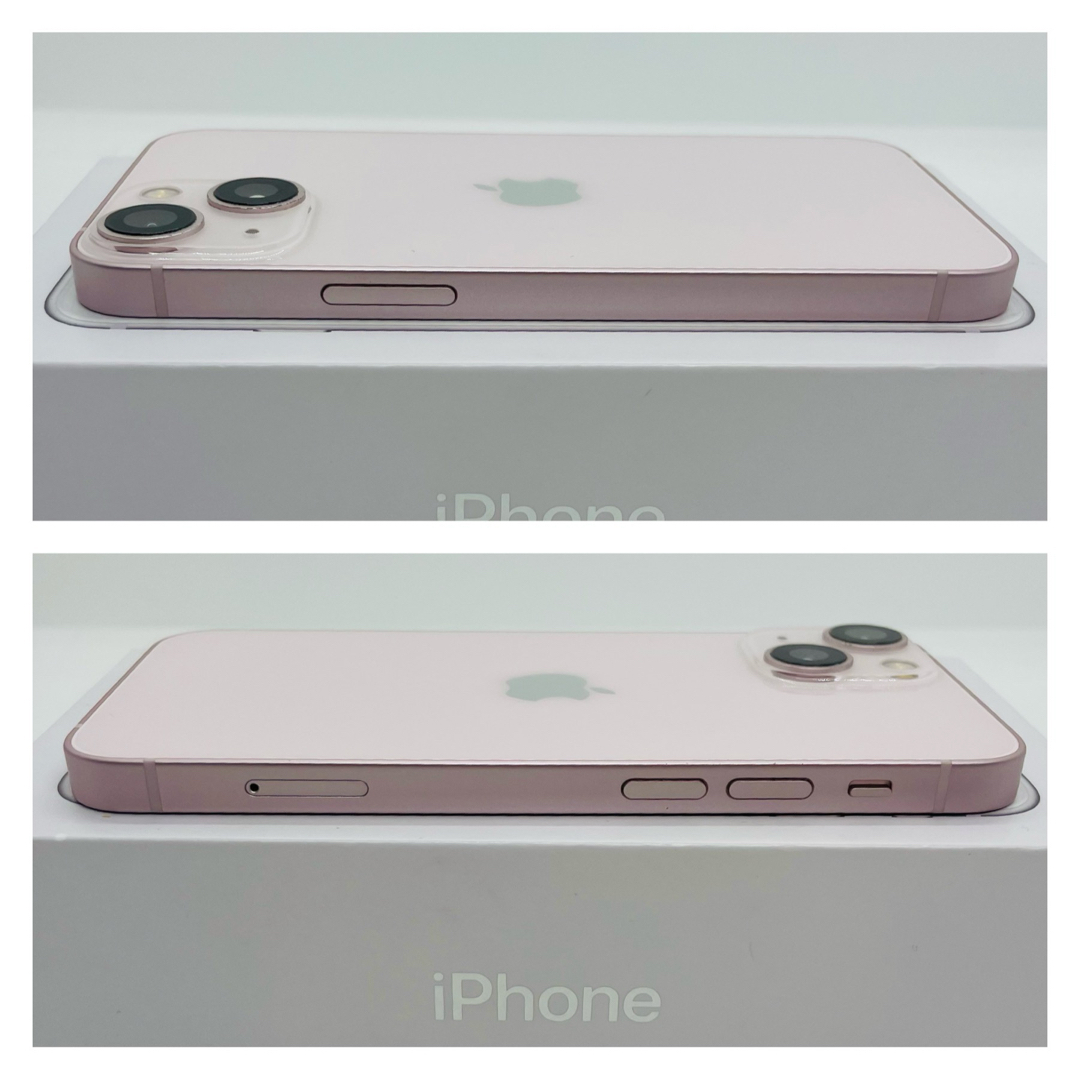 iPhone(アイフォーン)の【A上美品】iPhone 13 mini ピンク 256GB SIMフリー 本体 スマホ/家電/カメラのスマートフォン/携帯電話(スマートフォン本体)の商品写真