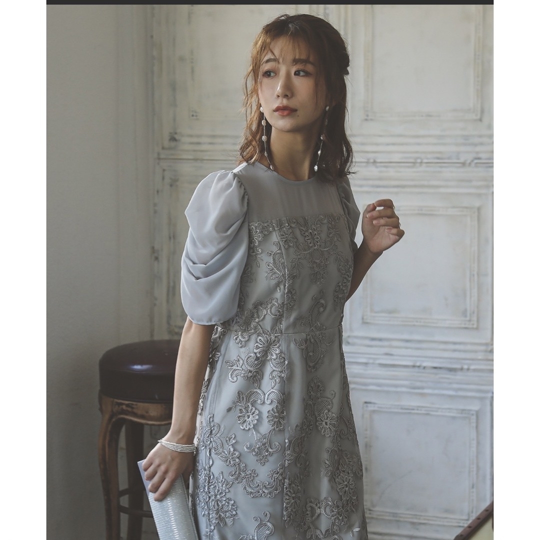 パーティーワンピース　ドレス レディースのフォーマル/ドレス(ロングドレス)の商品写真