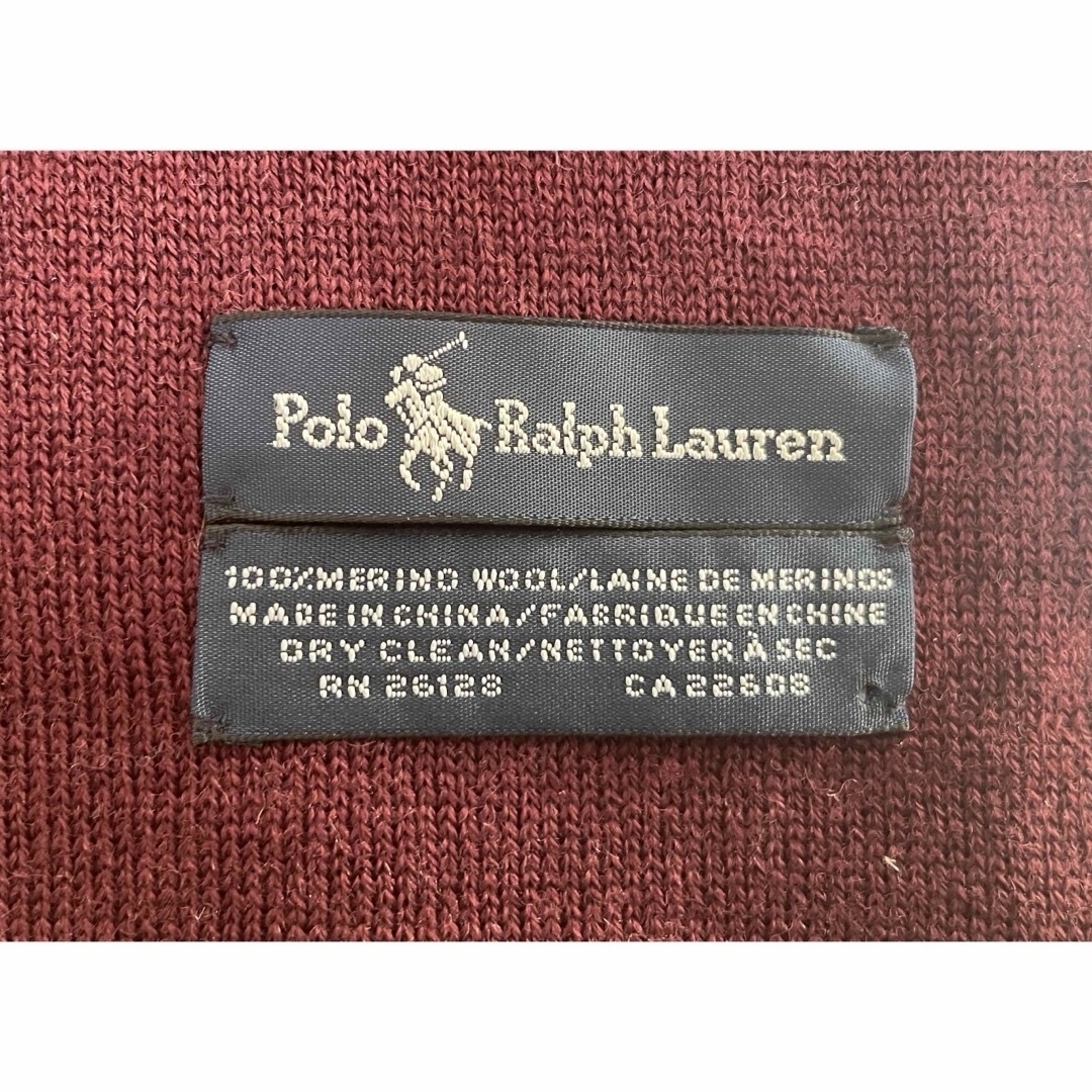 POLO RALPH LAUREN(ポロラルフローレン)の【新品未使用】POLO RALPH LAUREN リバーシブル マフラー  メンズのファッション小物(マフラー)の商品写真