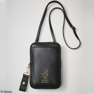 ミッキーマウス(ミッキーマウス)のDisney MICKEY MOUSE スマホショルダー BOOK(ショルダーバッグ)