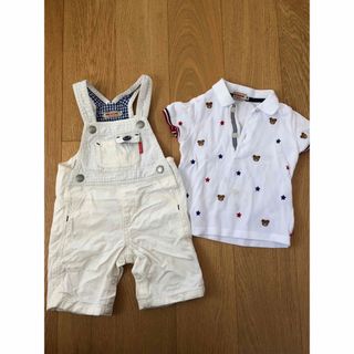 ミキハウス(mikihouse)のミキハウス　服2点セット(シャツ/カットソー)