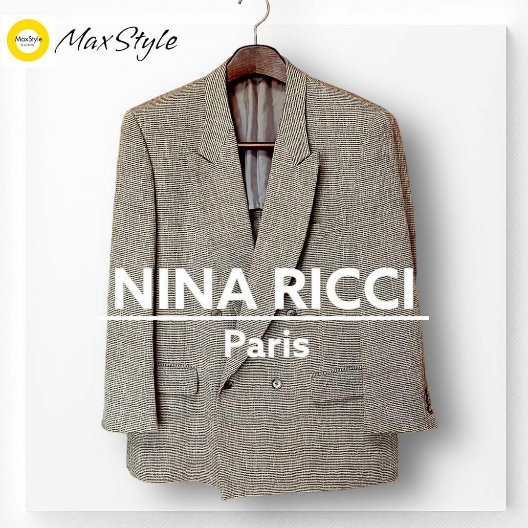 NINA RICCI - 【ニナリッチ】テーラード ジャケット グレー L ウール ...
