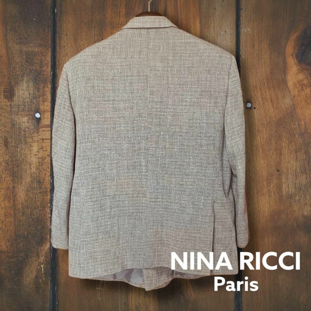 NINA RICCI - 【ニナリッチ】テーラード ジャケット グレー L ウール
