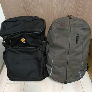 スーリー(THULE)のTHULEバックパック TVIP-115BLACK 17L　渋い黒灰(ビジネスバッグ)