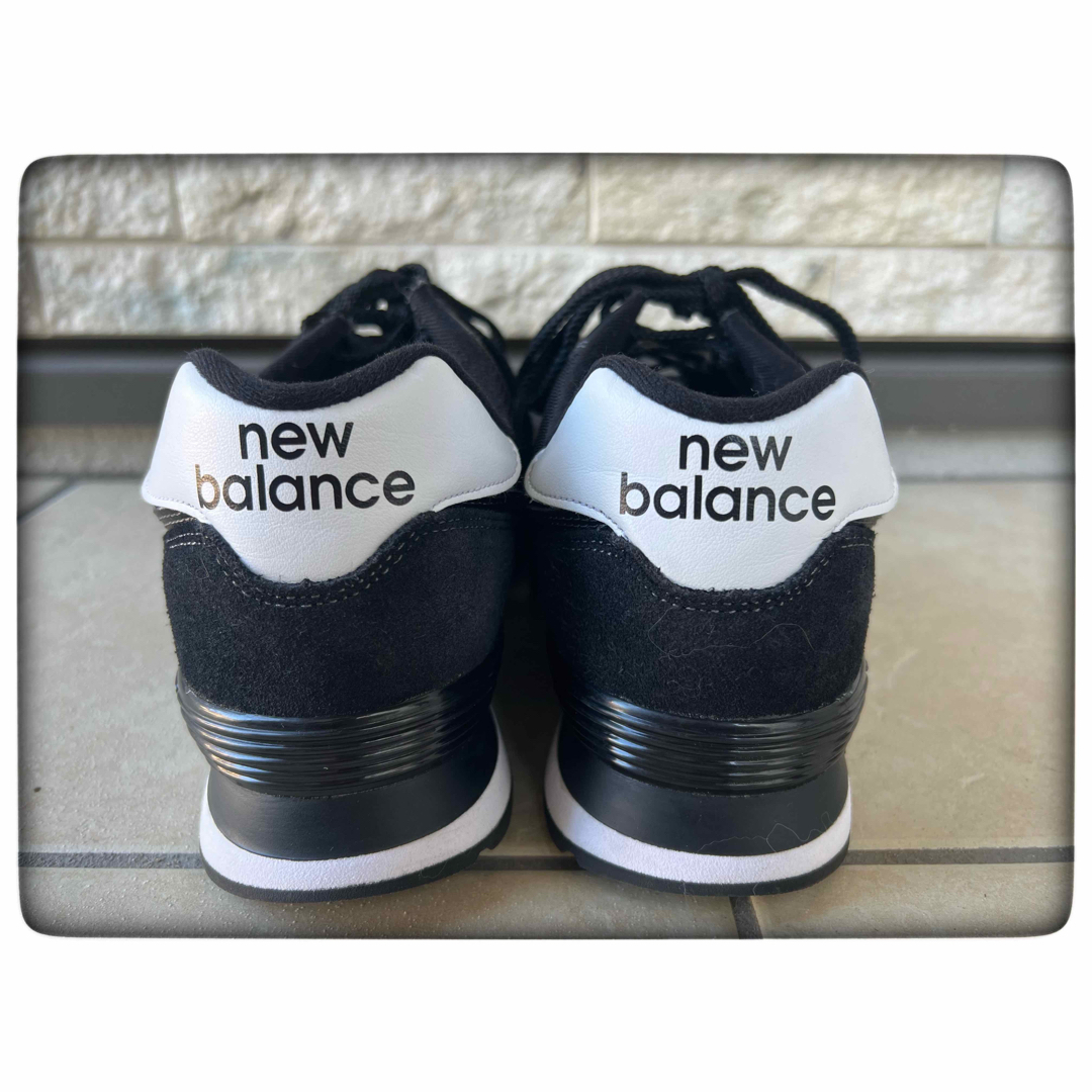 New Balance - ニューバランス ML574 2E BLACKの通販 by ざきぱん's ...