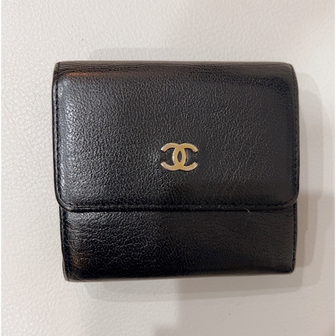 CHANEL - CHANEL正規品 Wホック 折り財布の通販 by s'｜シャネルならラクマ