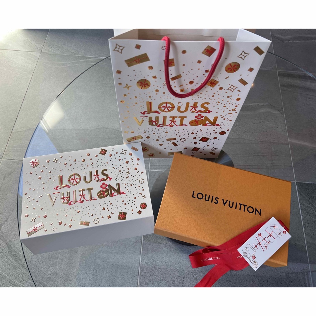 LOUIS VUITTON ルイヴィトン クリスマス ショッパー BOXセット | フリマアプリ ラクマ