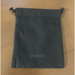 シャネル(CHANEL)のシャネル　CHANEL ポーチ　巾着　黒　ブラック　袋(ポーチ)