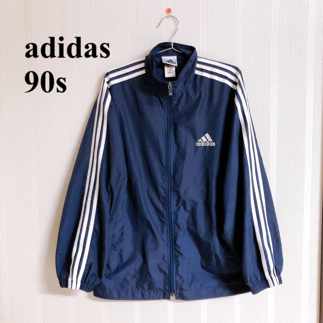 adidas - 90s adidas ナイロンジャケット 万国旗 刺繍の通販 by 'YU@ s