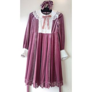 Angelic Pretty シアー5分袖ロリータブラウス ラベンダー 紫