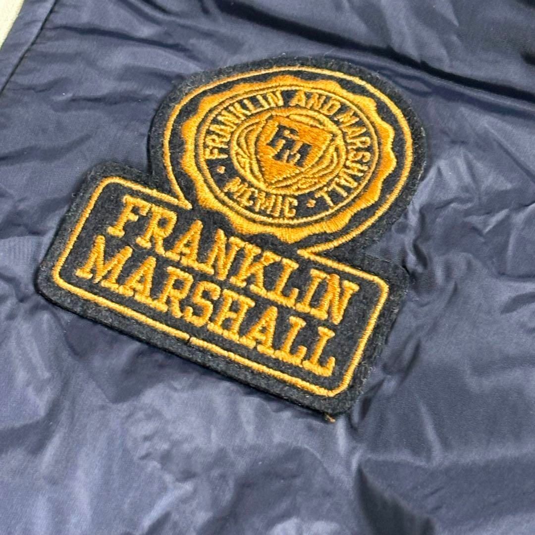 FRANKLIN&MARSHALL(フランクリンアンドマーシャル)の90s【FRANKLIN MARSHALL】 ロゴパッチナイロンジャケット　Ｓ メンズのジャケット/アウター(ブルゾン)の商品写真