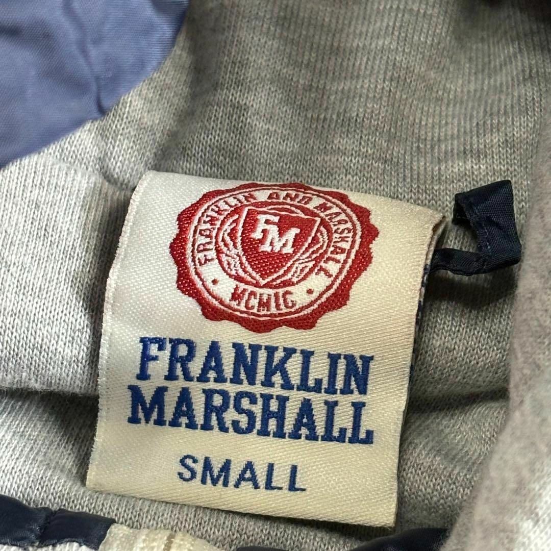 FRANKLIN&MARSHALL(フランクリンアンドマーシャル)の90s【FRANKLIN MARSHALL】 ロゴパッチナイロンジャケット　Ｓ メンズのジャケット/アウター(ブルゾン)の商品写真