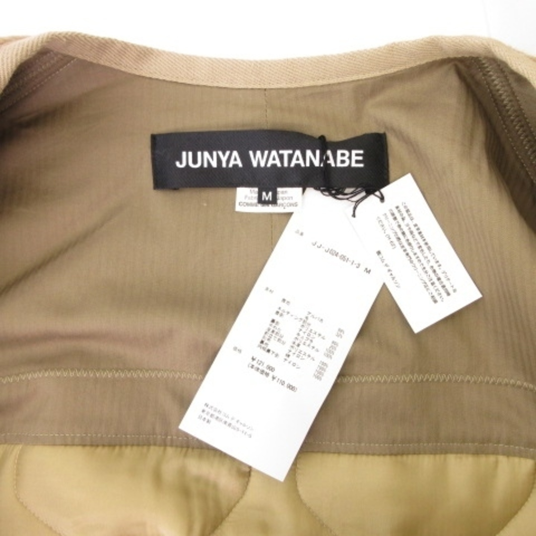 JUNYA WATANABE(ジュンヤワタナベ)の未使用 ジュンヤワタナベ 22AW キルティング 切替 コート ベージュ M レディースのジャケット/アウター(その他)の商品写真
