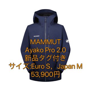 MAMMUT マムート　マウンテンジャケット　M ブルー　GORE TEX