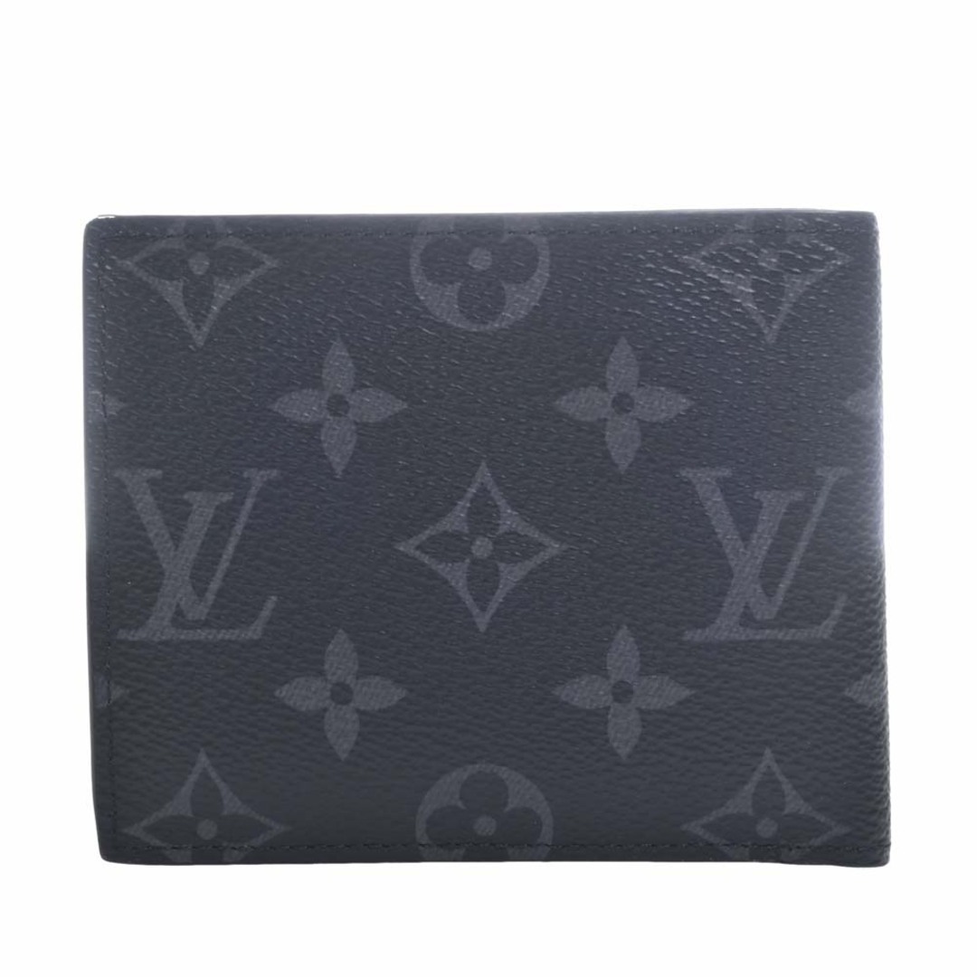 メンズLOUIS VUITTON ルイヴィトン エクリプス ポルトフォイユ マルコ NM 二つ折り財布 M62545 ブラック by