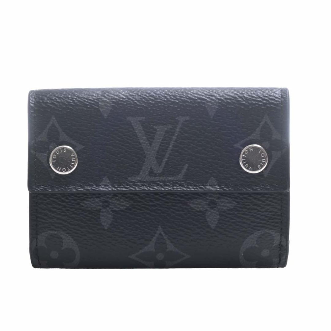 LOUIS VUITTON ルイヴィトン エクリプス ディスカバリー コンパクトウォレット 三つ折り財布 M67630 ブラック by