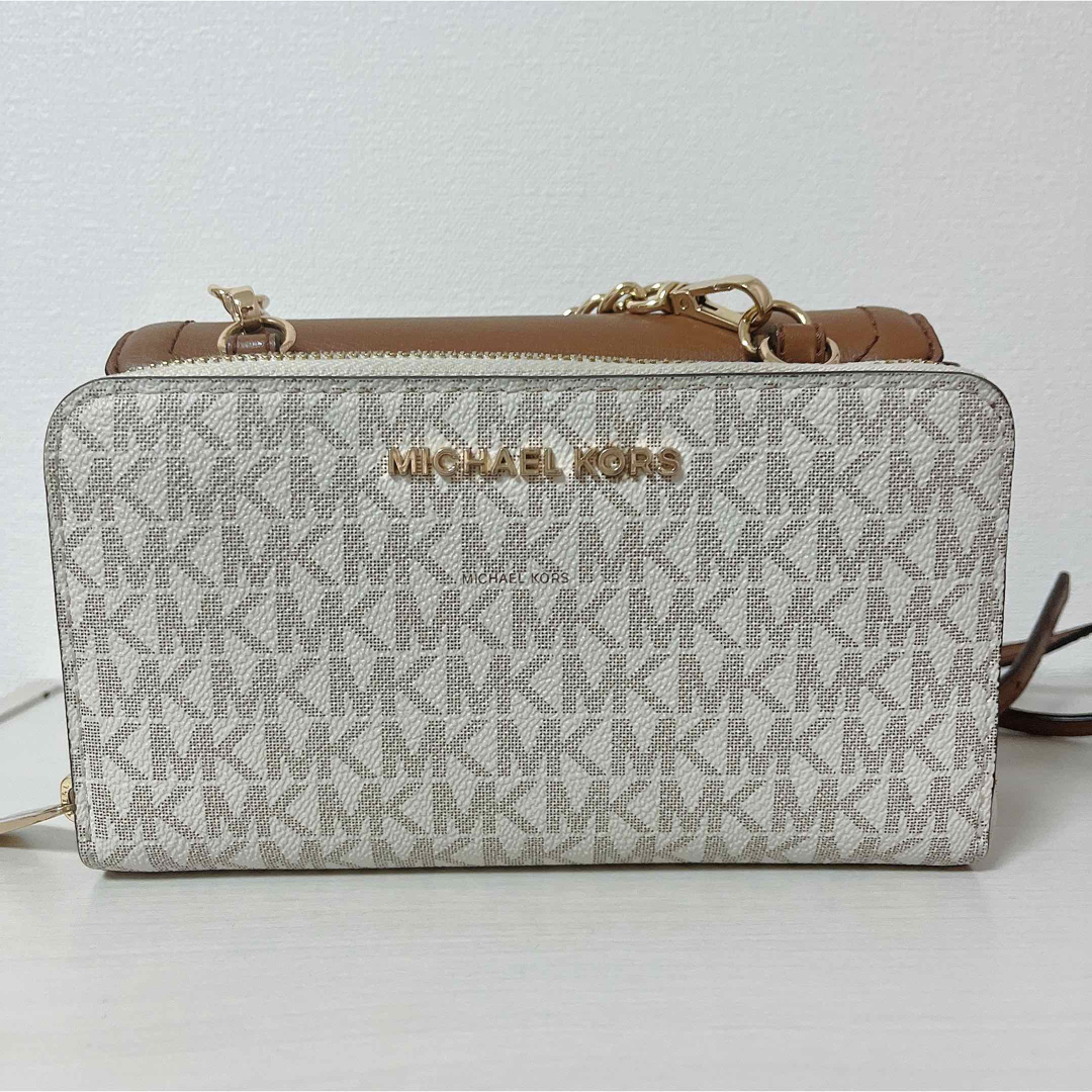 Michael Kors - MICHAEL KORS ショルダーウォレット 3way シグネチャー
