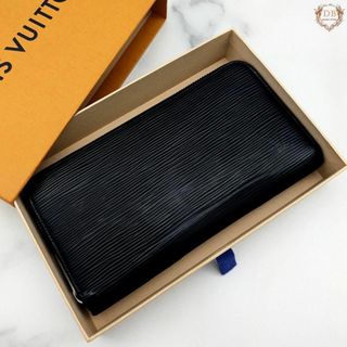 ルイヴィトン(LOUIS VUITTON)のルイヴィトン エピ ジッピーウォレット ブラック シルバー金具 長財布 メンズ(財布)