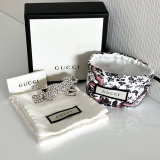 グッチ(Gucci)のGUCCI グッチ パンサー トラ タイガー ダブル リング ゴールド☆(リング(指輪))