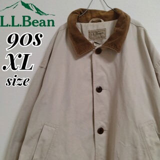 L.L.Bean - LLBean　エルエルビーン　90s 襟コーデュロイ　ハンティングジャケット