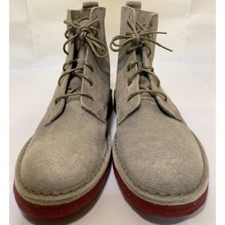 【美品】clarks  チャッカブーツ デザートブーツ US8  メンズ 革靴