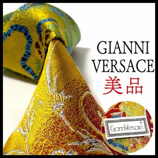 ジャンニヴェルサーチ(Gianni Versace)の✨美品✨ジャンニヴェルサーチ  ネクタイ  光沢  マルチカラー  お洒落(ネクタイ)