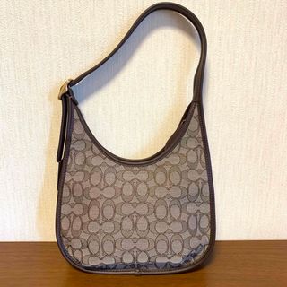 コーチ(COACH)の美品♡ COACH シグネチャー ジャカード エルゴ(ショルダーバッグ)