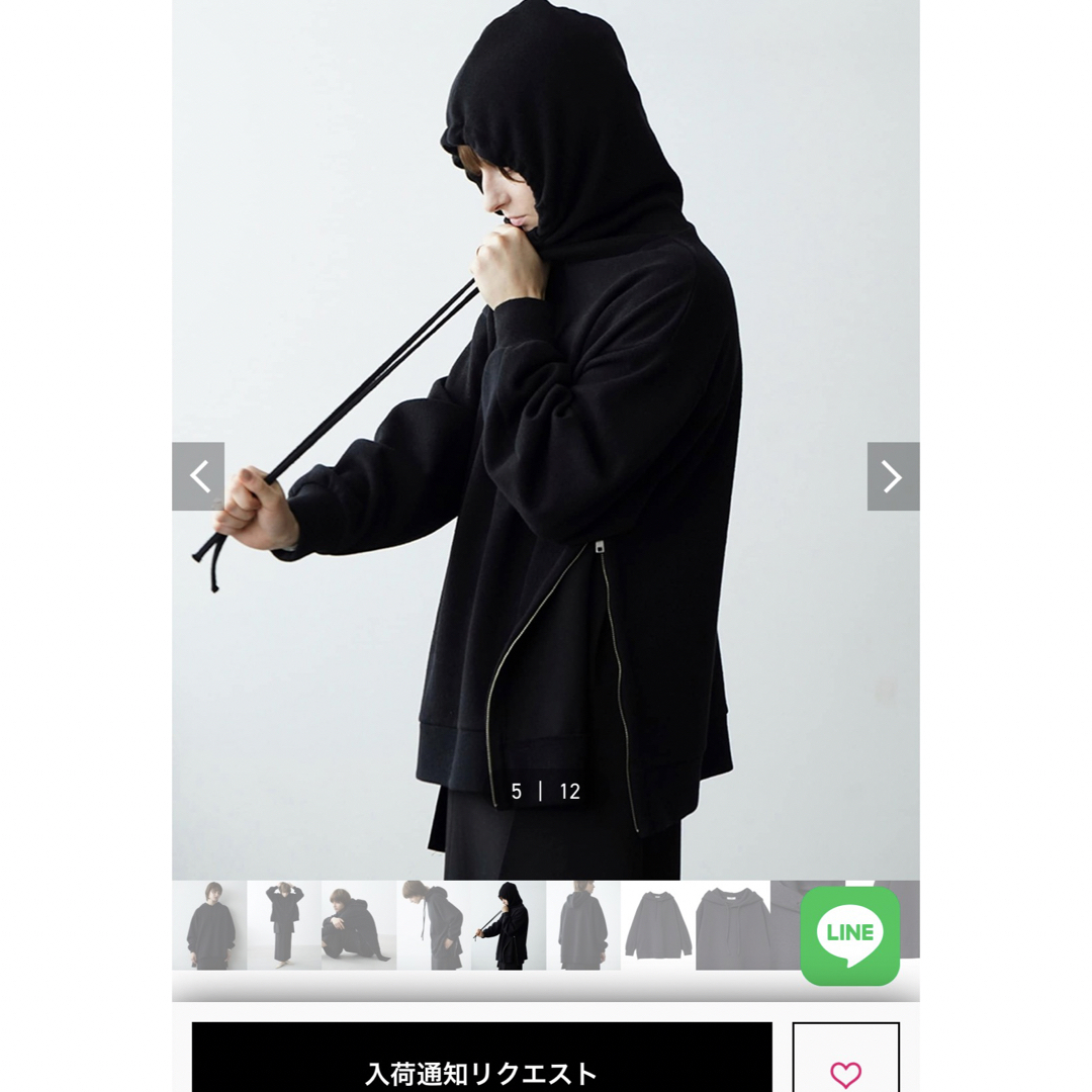 CLANE(クラネ)のCLANE パーカー レディースのトップス(パーカー)の商品写真