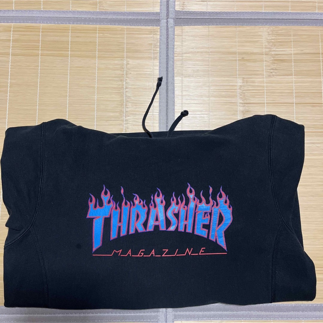 Supreme THRASHER hooded sweatshirt XL 黒