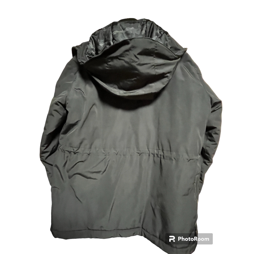 nano・universe(ナノユニバース)のフード付きコート メンズのジャケット/アウター(ステンカラーコート)の商品写真