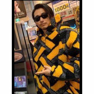 サノバチーズ(SON OF THE CHEESE)の【ディーンフジオカ着用】SON OF THE CHEESE ボア HOODIE(ブルゾン)