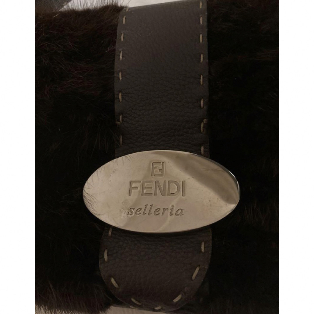 FENDI(フェンディ)の【FENDI フェンディ 】冬 ファー セレリア ハンドバッグ ショルダーバッグ レディースのバッグ(ハンドバッグ)の商品写真