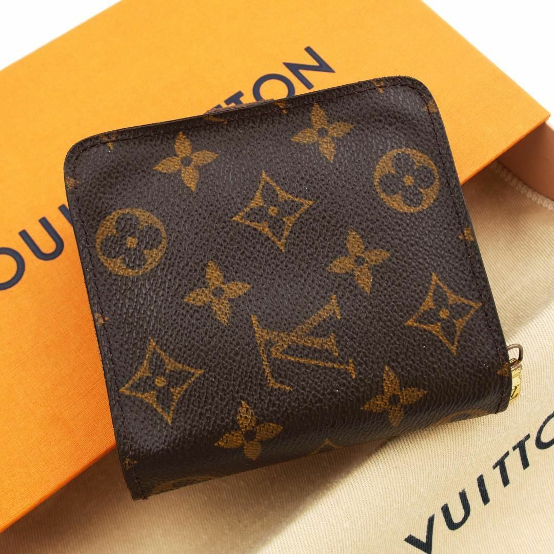 LOUIS VUITTON - 極美品✨ ルイヴィトン モノグラム コンパクトジップ ...