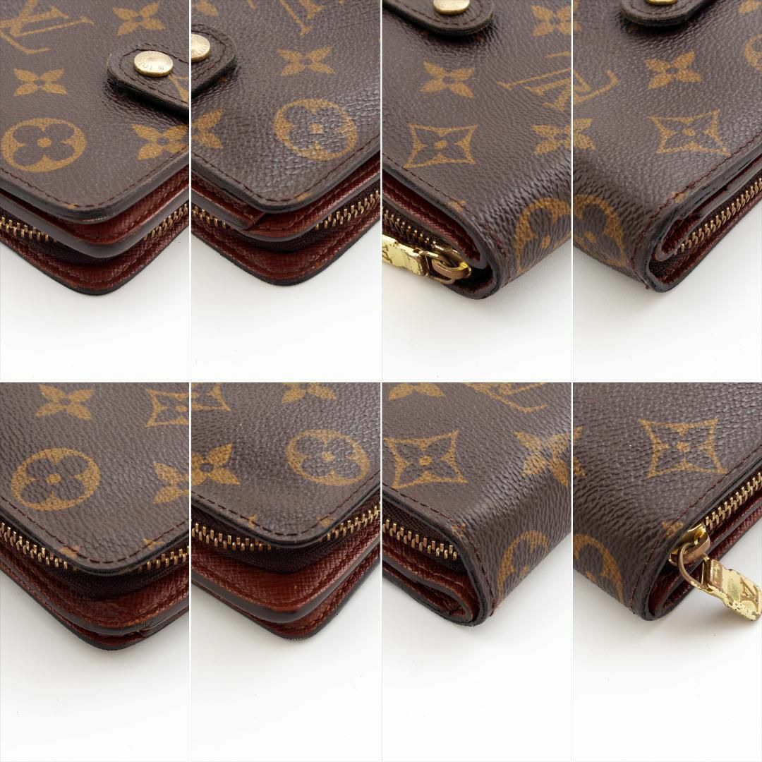 LOUIS VUITTON - 極美品✨ ルイヴィトン モノグラム コンパクトジップ