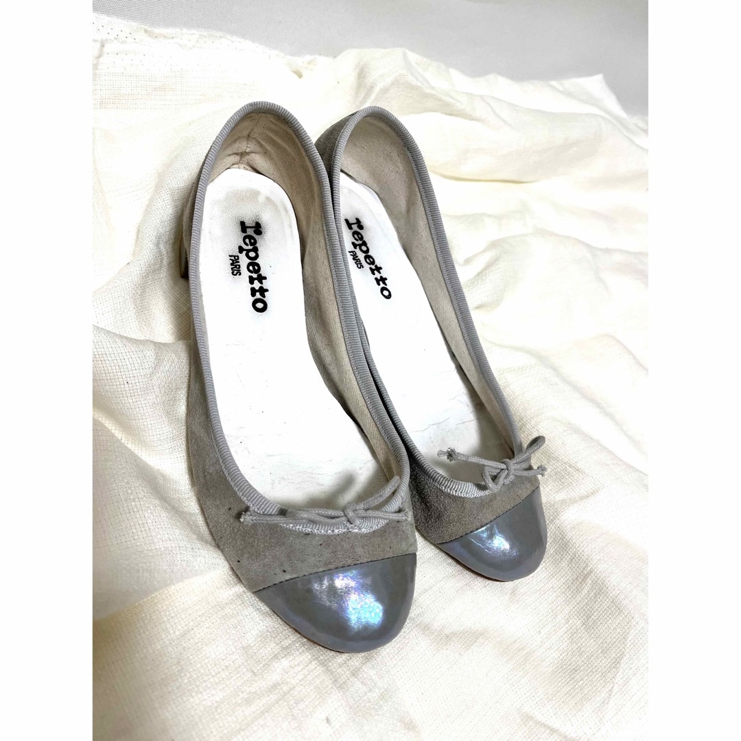 repetto - repetto 37 23.5cm グレーシルバー ツートンの通販 by belle ...