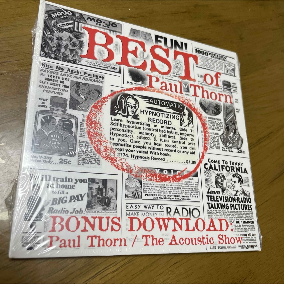 【新品・未使用】 Best of Paul Thornbonusdownload エンタメ/ホビーのCD(ポップス/ロック(洋楽))の商品写真