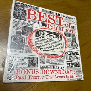 【新品・未使用】 Best of Paul Thornbonusdownload(ポップス/ロック(洋楽))