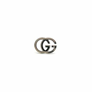 グッチ(Gucci)の【片耳のみ】グッチ　GG ランニング　スタッズ 　ホワイト　ゴールド 　ピアス(ピアス)