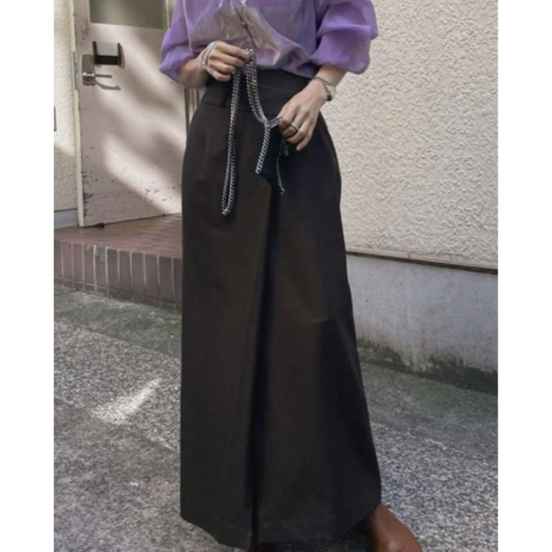 アメリ ヴィンテージ AURORA TWILL WRAP SKIRT