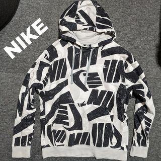 ナイキ(NIKE)のNIKEパーカー総柄スウェットメンズ(パーカー)