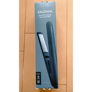 SALONIA サロニア スムースシャイン ストレートヘアアイロン 24mm(ヘアアイロン)