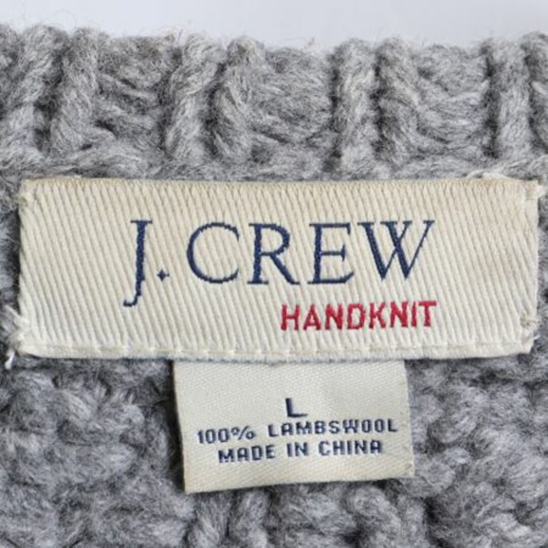 有名ブランド 手編み J CREW フィッシャーマン ハンドニット セーター