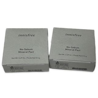 イニスフリー(Innisfree)のinnisfree No-Sebum Mineral Pact Net 8.5g(フェイスパウダー)