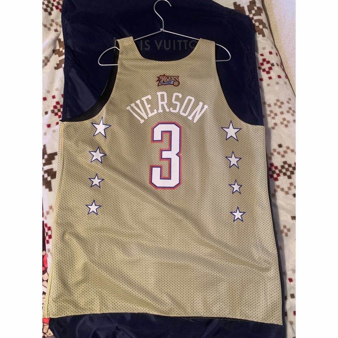 NBA 76ers Sixser アレンアイバーソン タンクトップ\u0026キャップ