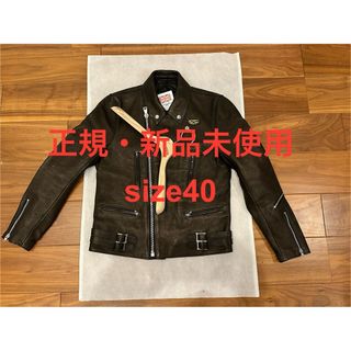 ルイスレザー(Lewis Leathers)の【新品】ルイスレザー リアルマッコイズ ライトニング 391T 40ディアスキン(ライダースジャケット)