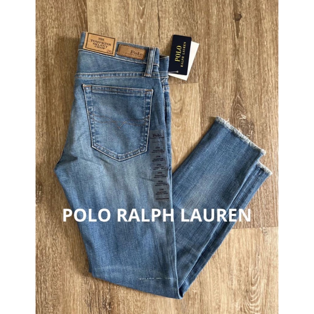 POLO RALPH LAUREN(ポロラルフローレン)のPOLO ラルフローレン　デニム　26 米国購入　新品 レディースのパンツ(デニム/ジーンズ)の商品写真